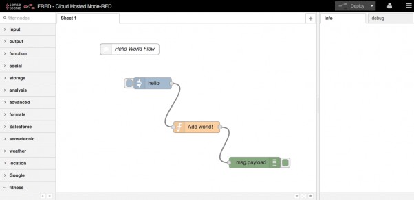 Lecture 2 – Building your flows – Node RED Programming